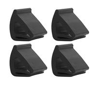 Ausla Lot de 4 Clips de Retenue de Pare-Brise en Caoutchouc Noir pour Chariot de Club EZGO 102005801, Installation Facile, Matériau Durable, Ajustement Parfait pour Le Châssis Supérieur