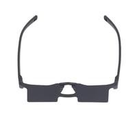 Ausla Lunettes de Lecture à Prisme de Lit, Lunettes de Lecture Périscope en Verre Optique avec Vue Horizontale à 90 Degrés, Monture en Métal Léger, Image Claire, Soulagement du Cou pour Lire ou