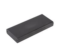 Ausla M.2 vers USB 3.0 Adaptateur de Boîtier, 6Gbps Noir | Coque en alliage d\'aluminium, indicateur LED, support SSD 30x30mm ou 30x50mm, plug and play, extension de bureau pour