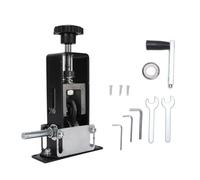 Ausla Machine à Dénuder les Fils Entraînée par Perceuse, à Manivelle ou à Entraînement électrique pour Câbles de 0,04 à 1 Pouce, Dénudeur de Fils Portable avec Lames de Rechange