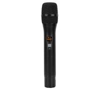 Ausla Microphone sans Fil UHF, Microphone Portable Professionnel 25 Canaux avec Récepteur USB et Adaptateur 3,5 Mm, pour karaoké, Conférence, Discours, Mariage