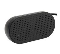Ausla Mini Haut-parleurs Doubles USB, Carte Son Intégrée en ABS Portable, Haut-parleurs USB pour Ordinateur Portable, Immersion dans la Musique avec Un Son Surround Stéréo Riche