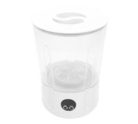 Ausla Mini Machine à Laver Portable, Lave-linge Rechargeable de 2 L sans Fil, pour Sous-vêtements, Chaussettes et Appartement, Dortoir, Hôtel, Voyage (WHITE)