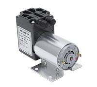 Ausla Mini Pompe à Vide, Pompe D'aspiration Portative en Aluminium ABS sans, DC12V, à Faible Bruit, 4 Trous de Montage pour L'analyse des Gaz des équipements électriques