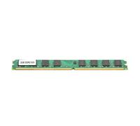 Ausla Module de Mémoire, DDR2 2 Go de Mémoire de Bureau PC2 4200 533 MHz 240 Broches PCB Double Face 16 Grains Dissipation Thermique Rapide Fonctionnement Stable pour Ordinateur de Bureau