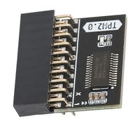 Ausla Module de sécurité de Cryptage TPM 2.0, Module de sécurité de Cryptage 20 Broches, Module de sécurité de Cryptage TPM 2.0 pour Cartes Mères Win11