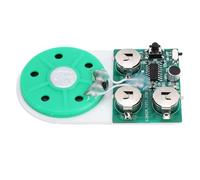 Ausla Module D'enregistrement Vocal de 4 Minutes, Module de Lecture D'enregistrement Sonore personnalisé, Haut-Parleur de 40 Mm pour Cartes de Vœux, Cadres Photo, Scrapbooking