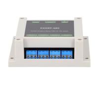 Ausla Module Relais 4 Canaux, Interface 485, Isolation par Optocoupleur | Protocole Modbus RTU, mémoire de mise hors tension, résistance terminale 120R, coque ABS, contrôle d\'automatisation