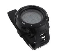 Ausla Montre de Sport Numérique pour Hommes, Montre électronique Multifonctionnelle étanche avec Minuterie Lumineuse pour Les Activités Sportives de Plein Air (Black)