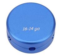 Ausla Moule de Connecteur Bout à Bout Double Cavité, 16-14 AWG Alliage D'Aluminium pour Étanchéité Résistant aux Intempéries, Compatible avec les Pistolet à Colle ThermoFusible pour