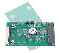 Ausla MSATA vers ZIF SSD Riser Card, ABS Vert | Adaptateur Mini PCI-e, petit facteur de forme 63 x 35 mm, ajustement, mise à niveau à échange rapide, ABS vert