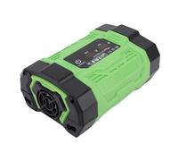 Ausla Onduleur de Voiture 300 W, Convertisseur d'Onduleur de Voiture ABS 12 V à 220 V avec 2 Prises Universelles USB 2 Type C, Pointe de 600 W pour Chargement de, Camion, Camping-Car, Téléphone,