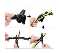 Ausla Organisateur de Câbles en Tube spiralé Flexible, Enveloppe de Fil Blanc pour une Gestion Facile des Câbles 1,5 M 28 Mm pour une Utilisation à la Maison et au Bureau (1,5 m * 28 mm)