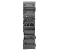 Ausla Organisateur de étagère à Chaussures à 8 Niveaux sur la Porte, Support de Rangement pour Chaussures Suspendu en Tissu Oxford 16,5 X 6,0 X 66,9 Pouces avec Poches Profondes pour Placard,