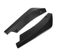 Ausla Paire de Lèvre de Pare-Chocs Arrière en ABS, Diffuseur de Pare-Chocs Universel avec Protection Anti-Rayures, Installation Facile du Ruban Adhésif et des Vis pour Berline SUV Style Extérieur