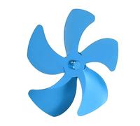 Ausla Pale de Ventilateur de Poêle de Remplacement en Alliage d'aluminium, Conception à 5 Pales, Légère, à Ajustement Direct, Installation Facile pour les Utilisateurs de Poêles à Bois, Atelier de