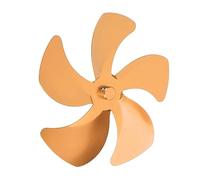 Ausla Pale de Ventilateur de Poêle de Remplacement en Alliage d'aluminium, Conception à 5 Pales, Légère, à Ajustement Direct, Installation Facile pour les Utilisateurs de Poêles à Bois, Atelier de