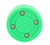 Ausla Palet de Hockey sur Glace, Polyoxyméthylène Vert Palet Sec Léger Durable, avec Conception Absorbant Les Vibrations pour L'entraînement Quotidien Le Patin à roulettes Le Hockey