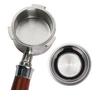 Ausla Panier Filtrant 51mm pour Porte-filtre 51mm en Acier Inoxydable avec Joint en Silicone pour EC860 ECP3420 EC680M ECP3630 Extraction Améliorée Réutilisable (tasse unique)