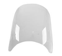 Ausla Pare-brise de Moto en Plastique pour Pare-brise Avant de Moto, Conception Surélevée, Construction à Fort Impact, Déflexion du Vent et Absorption des Vibrations pour Rebel 1100 DCT 2021 2022