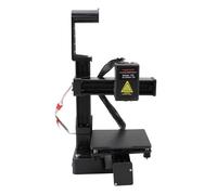 Ausla Petite Imprimante 3D FDM Machine d'impression 3D de Bureau 100 X 100 X Mm Volume de Construction 40 Mm Impression en Un Plate-Forme Amovible pour Les étudiants Débutants Utilisation (Prise UE)