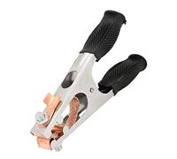 Ausla Pince de Terre Galvanisée 500 A, Terre de Soudage en Cuivre à Haute conductivité, Conception Durable, Idéale pour les Soudeurs Manuels et les Applications Robustes (Style américain)