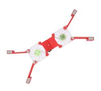 Ausla Plaid de Refroidissement pour Ordinateur Portable Pliable, Double | Refroidisseur pour ordinateur portable alimenté par USB 5V, vitesse réglable de 500 à 2500 tr/min, base antidérapante en