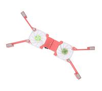 Ausla Plaid de Refroidissement pour Ordinateur Portable Pliable, Double | Refroidisseur pour ordinateur portable alimenté par USB 5V, vitesse réglable de 500 à 2500 tr/min, base antidérapante en