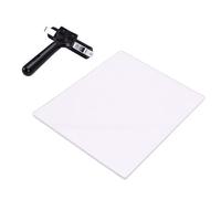Ausla Plaque D' Gel Format A4 avec Rouleau de Pulvérisation, Fournitures de Monoimpression Réutilisables pour Peinture Acrylique, Tissu cartonné