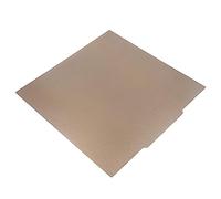 Ausla Plaque de Construction d'imprimante 3D, Plaque d'acier à Ressort Flexible Double Face PEI 470 X 470 Mm avec Base Magnétique, 2 Mm 'épaisseur, Dégagement Facile et Installation Rapide pour