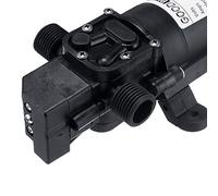 Ausla Pompe à Eau à Membrane Automatique 12 V, Pompe Haute Pression Auto-amorçante avec Plastique ABS Durable Adaptée au Jardin et au Véhicule (aspictureshwon)