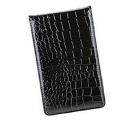 Ausla Porte-Carte de Gardien de Compteur de Score de en PU, Cuir PU Durable avec Crayon en Bois et Cartes de Score pour Les Amateurs de (Black)