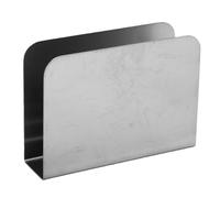 Ausla Porte-Serviettes en Acier Inoxydable, Organisateur de Serviettes en Métal, Support Distributeur de Mouchoirs, Design argenté Minimaliste Moderne, Rangement de Comptoir Vertical pour Table de