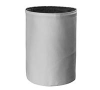 Ausla Poubelle de Voiture Pliable, Cuir PU Imperméable avec Bande élastique, Poubelle Peu Encombrante pour Voitures, Camions et SUV (GRAY)