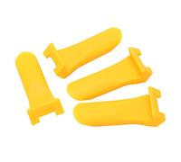 Ausla Protecteurs de Jantes de Roue, 4 Pièces, Inserts en Plastique, Pince à Mâchoire pour Changeurs de Pneus Corghi