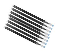 Ausla Recharges Effaçables à Chaud pour Tissu, Recharges à Effacement Thermique for Couture et Marquage sur Tissu (BLACK)