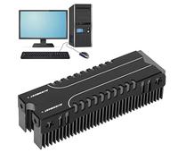 Ausla Refroidisseur de SSD M.2 avec Dissipateur Thermique, 38 Ailettes de Refroidissement Plus Grandes, Conception de Base Multi-canal, Alliage D'aluminium Mg avec Pad Thermique pour