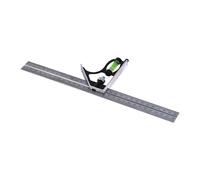 Ausla Règle Carrée Combinée Réglable, Outil de Mesure en Acier Inoxydable avec Double échelle 300 Mm, Tête Carrée Réglable, Disposition à 90 et 45 Degrés pour Menuisiers