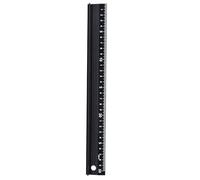 Ausla Règle de Coupe en Aluminium, Règle de Mesure en Forme de L 20 Cm, Base en Bande de Caoutchouc, Plaque de Protection, Conception de Ligne Anti-infiltration, pour Mesure de Coupe Droite, (Type L