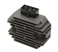 Ausla Régulateur de Tension Fiable pour 130 160 165, 12V, évite la | Contrôle de tension optimal, construction en aluminium, redresseur avec protection de batterie pour motocyclistes, 21066-2056