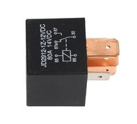 Ausla Relais de Charge divisé Robuste DC 12 V 80 A à 5 Broches pour Automobile, Camion, Bateau, Commutateur de Relais électrique SPDT à 5 Broches avec capacité de 80 A pour Applications à Courant