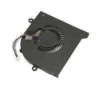Ausla Remplacement du Ventilateur CPU GPU, Ventilateur de Refroidissement pour Ordinateur Portable en Alliage d'aluminium pour Modèle GS75 P75, Améliore la Dissipation Thermique avec Connecteur 4
