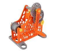 Ausla Rewinder de Filament d'imprimante 3D, Enrouleur de Bobine de Conception Modulaire à Manivelle Orange pour un Enroulement Efficace de Filament de 1 Kg