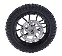 Ausla Rouge à Vélo Avant Avant de Pneu 12,5x2,75 Pouces avec Conception Anti-skid et Tube Intérieur épaissis pour 2 Traits Mini Dirt Bike (Un (noir))