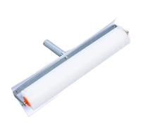 Ausla Rouleau de Crêpage à Pointes de 500 Mm pour Sol Autonivelant avec Pointes en Plastique de 21 Mm, Outil de Protection contre les éclaboussures, Outil de Retrait des Bulles,