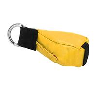Ausla Sac de Poids à Lancer, Sac de Sable à Corde à Lancer en Nylon avec Anneaux en Acier Inoxydable pour l'escalade dans Les Arbres et Les Activités Sportives de Plein Air (Yellow)
