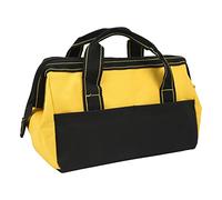 Ausla Sac de Rangement d'outils, Organisateur d'outils Portable Robuste en Tissu Oxford Imperméable pour Atelier à Domicile 13 Pouces (YELLOW)