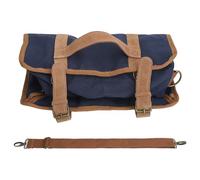 Ausla Sac de Voyage du Barman, Sac à Outils élégant de Grande capacité pour Les Fêtes de Camping avec Bandoulière Réglable, Idéal pour L'organisation et la Protection des Outils (Blue)