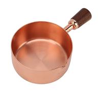 Ausla Saucière de Cuisson, Saucière en Acier Inoxydable 304 avec Poignée, Mini Casserole Empilable avec Bec Verseur et Double Balance pour la Cuisine, le Banquet, le Pique-nique en Plein Air (125 ml)