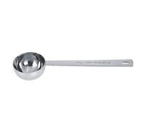 Ausla Scoop de Cuillère à Mesurer en Acier Inoxydable 15 Ml et 30 Ml avec une Longue Poignée pour le Lait de café en Poudre de Cuisine Bar de Cuisine Lave-vaisselle (30ml)